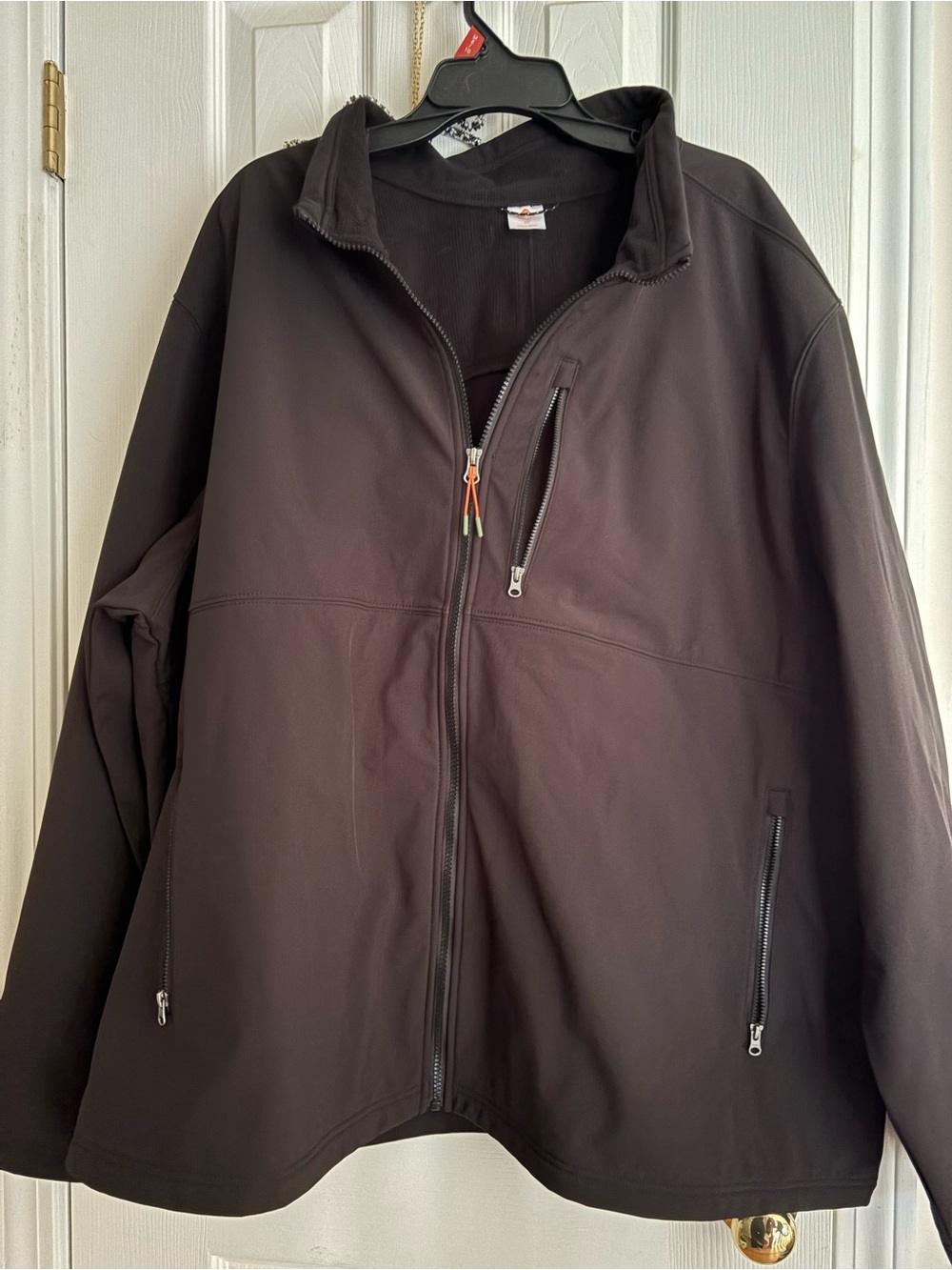 Ozark Trail Men's Black Full-Zip Performance Jacket